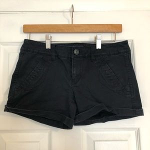 American Eagle black shorts